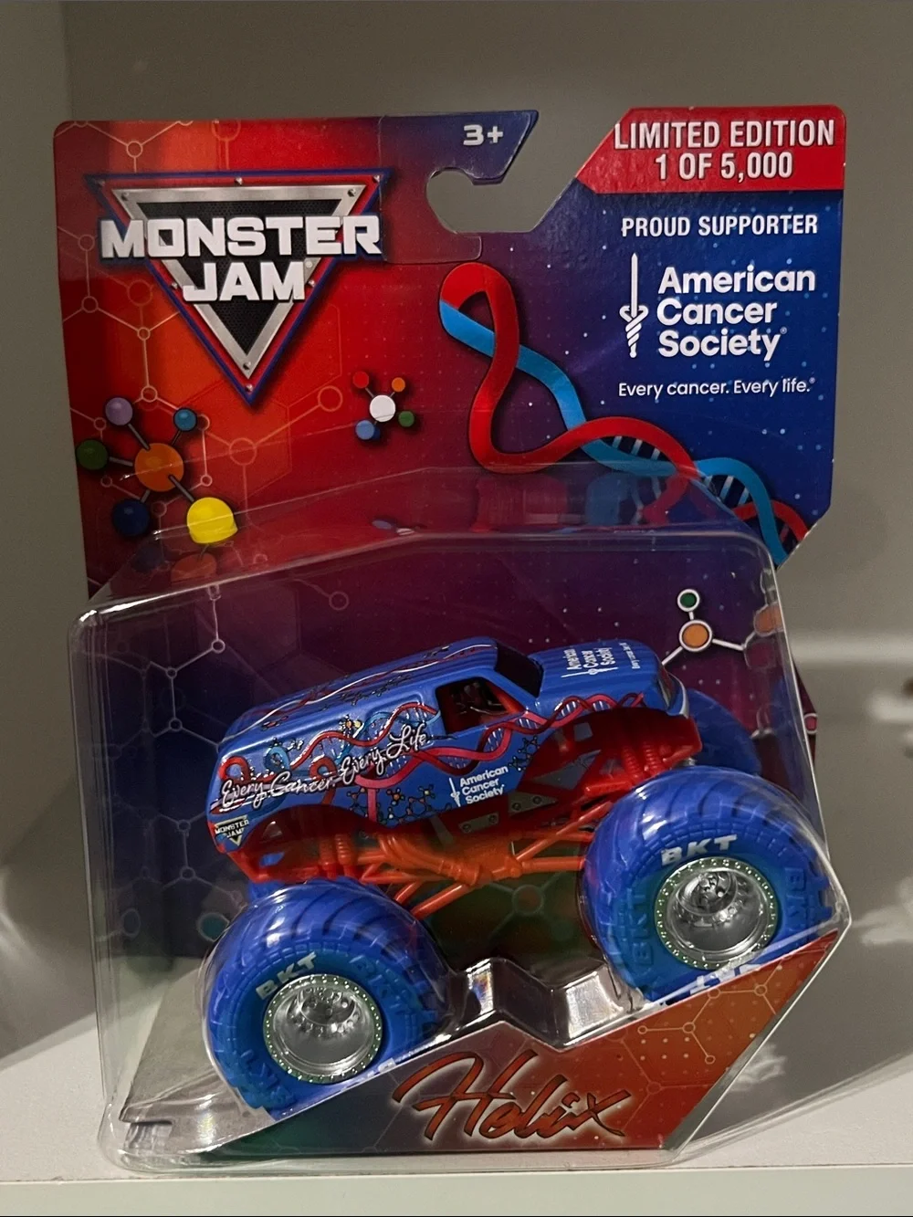 Monster Jam - Limited Edition 2026 American Cancer Society - Helix 1:64 Scale